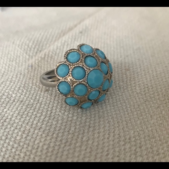 Vintage Turquoise Ring - Picture 2 of 3